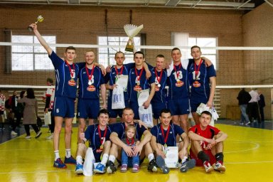 Донецкий «Салют» подтвердил титул чемпиона Республики по волейболу