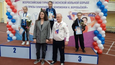Наша спортсменка заняла 3 место на IX Всероссийском турнире по женской вольной борьбе