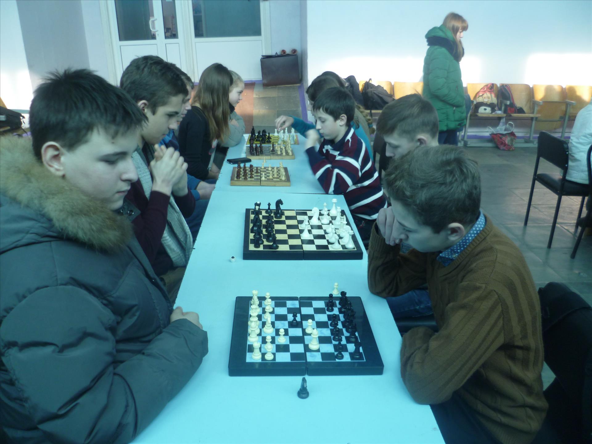 В Макеевке прошла спартакиада по шахматам среди школьников