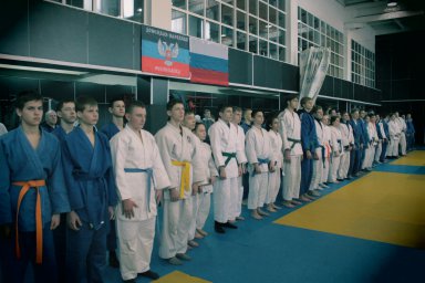 Порядка 100 спортсменов сразились на первенстве ДНР по дзюдо