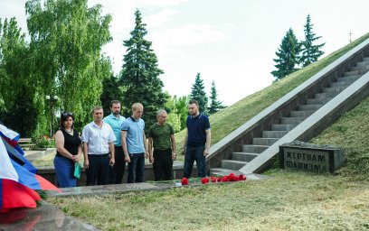 Сотрудники Министерства почтили память павших в Великой Отечественной войне