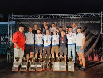 Сборная ДНР выступила на Чемпионате мира по борьбе корэш