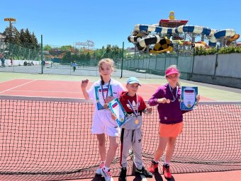 ​Юные теннисисты Республики выступили на соревнованиях в Анапе