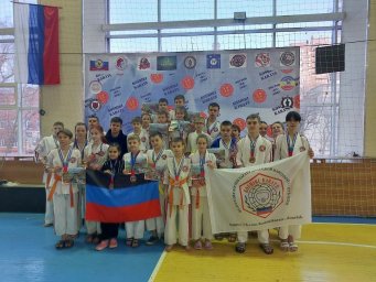 Сборная ДНР по косики каратэ взяла 23 медали на чемпионате ЮФО