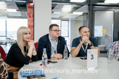 Юрий Мартынов принимает участие в обучении в Центре Знаний «Машук»