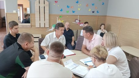 Володарское посетил Михаил Косевич директор Центр физического здоровья населения «Спорт для всех»