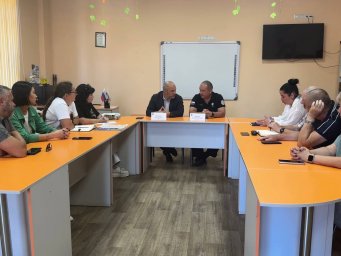 Первый замминистра спорта и туризма ДНР посетил пгт. Мироновский