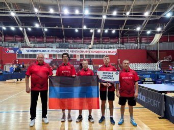 Первые победы спортсменов ДНР по настольному теннису в  Улан-Удэ