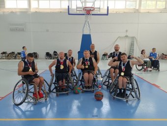 Команда Донецкой Народной Республики стала победителем Всероссийских соревнований по баскетболу на колясках