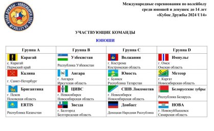 Волейболисты ДНР примут участие в «Кубке Дружбы 2024»