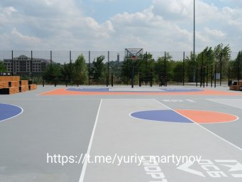В Донецке открыли Центр уличного баскетбола ДНР