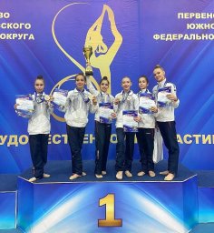 Сборная команда ДНР по художественной гимнастике победила в Нальчике