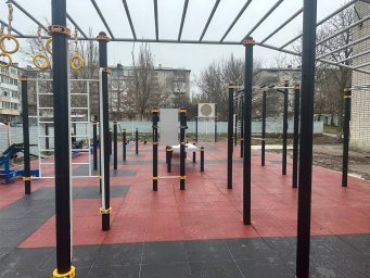 Новая площадка ГТО установлена в Новоазовске