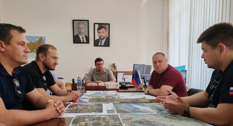 Юрий Мартынов провел встречу с делегацией Липецкой области