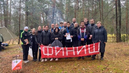 Прошли соревнования по спортивному ориентированию
