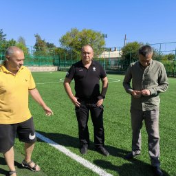 ​Визит первого замминистра спорта и туризма ДНР в с. Гранитное: Курс на развитие спортивной инфраструктуры и популяризацию ГТО