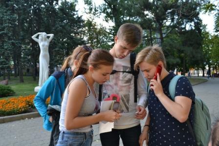 Студенты Донбасса приняли участие в культурно-историческом квесте в Донецке