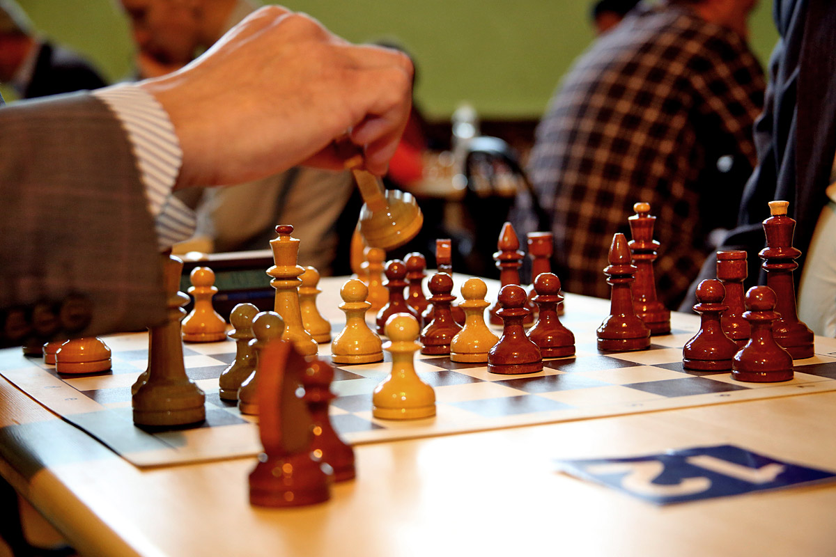 В Первенстве Горловки по шахматам и шашкам приняли участие 18 спортсменов Донбасса