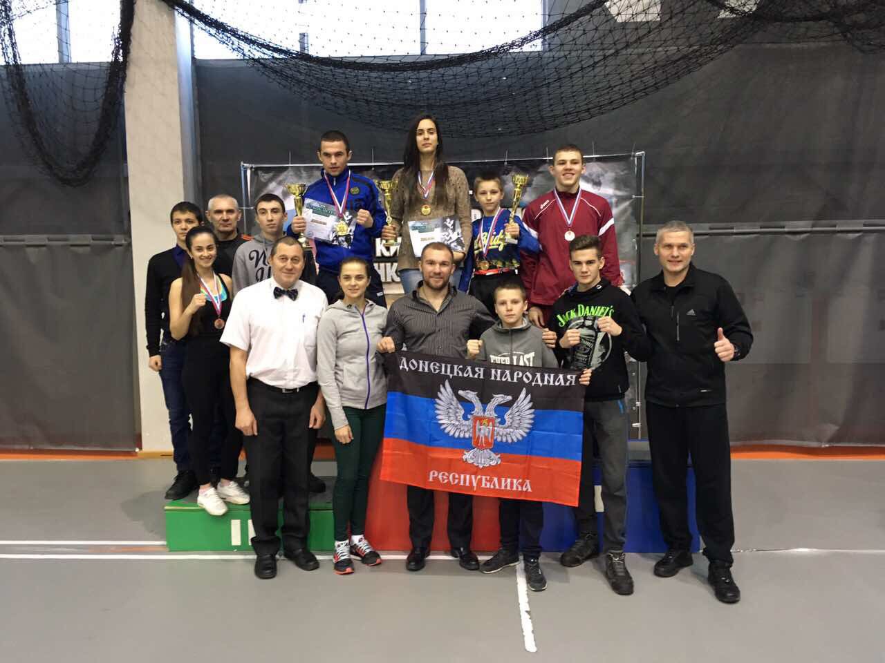 Сборная ДНР по кикбоксингу выступила в турнире в Санкт-Петербурге