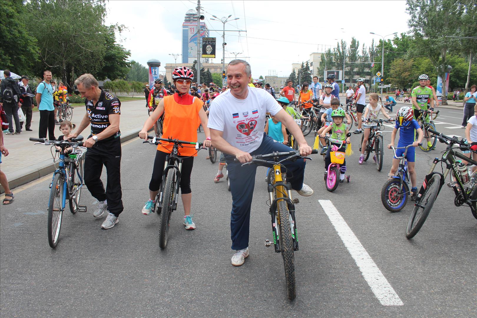 В столице Республики прошли масштабные соревнования по велоспорту