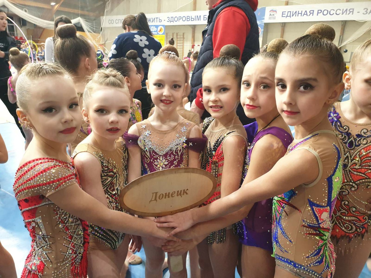 Спортсменки Республики завоевали 8 золотых медалей на турнире по художественной гимнастике в России