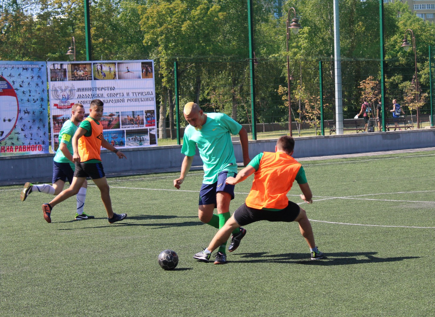 Команда из Орловской области РФ завоевала призовое место на турнире по мини-футболу в ДНР