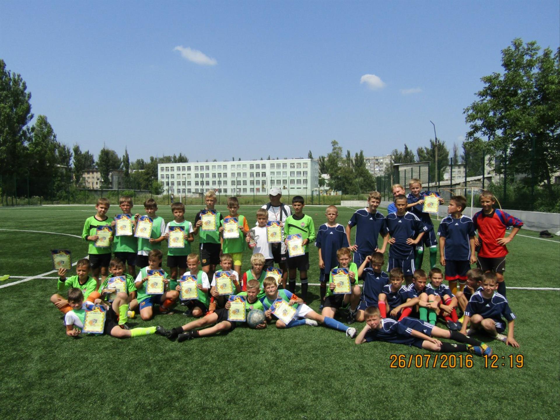 Зональный этап турнира по мини-футболу среди детей 2016 г.