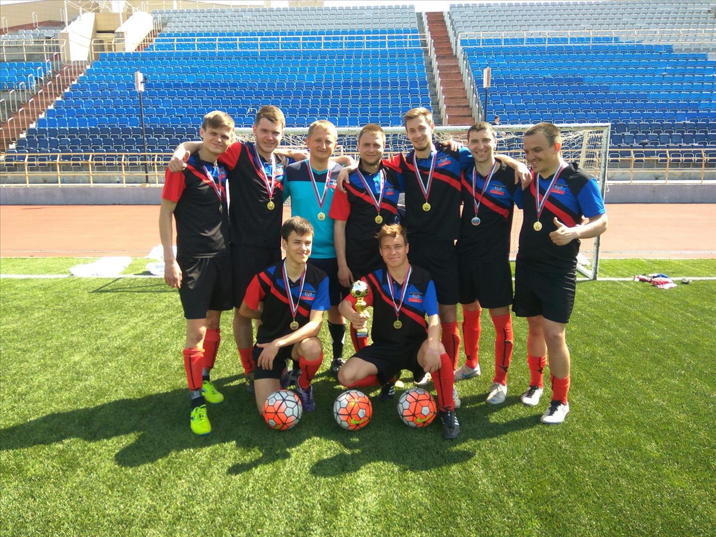 Сборная ДНР стала победителем турнира по футболу среди людей с ограниченными физическими возможностями