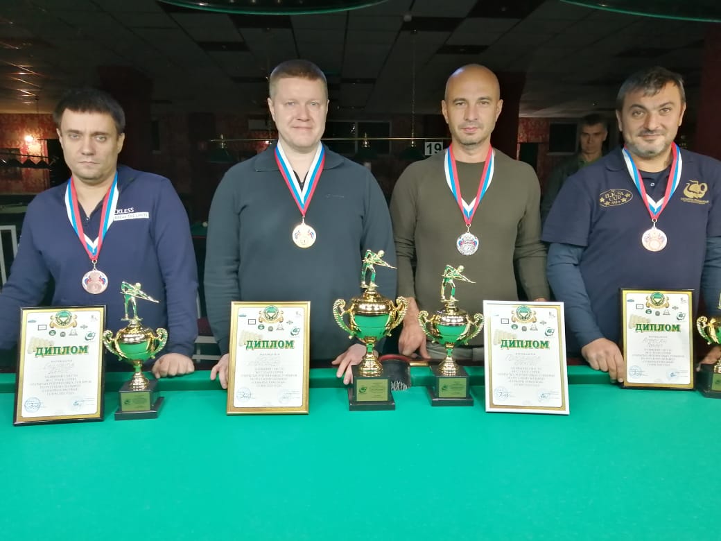 Донецкий спортсмен вновь одержал победу на соревнованиях по бильярдному спорту в России