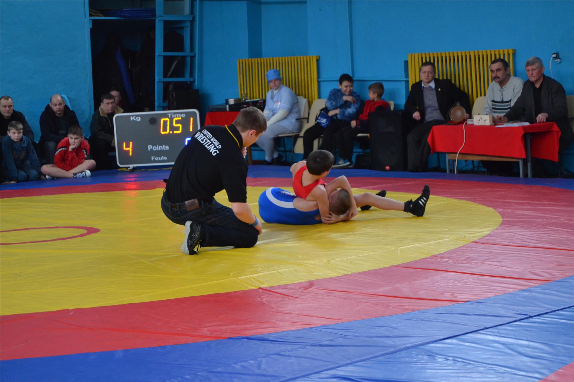 В Енакиево состоялся турнир по вольной борьбе памяти Александра Юдина