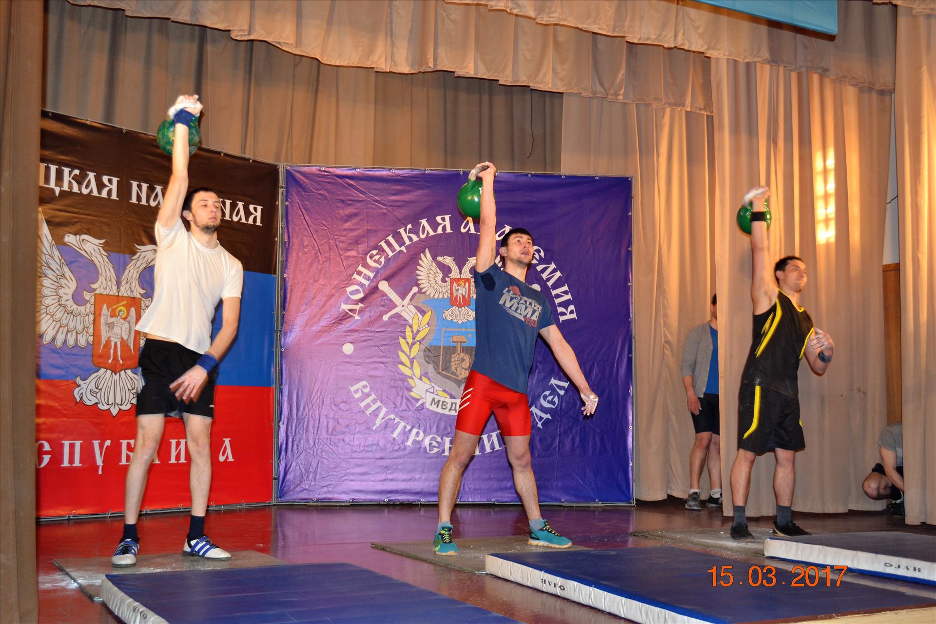 В Донецке состоялся финал Первой Универсиады ДНР по гиревому спорту
