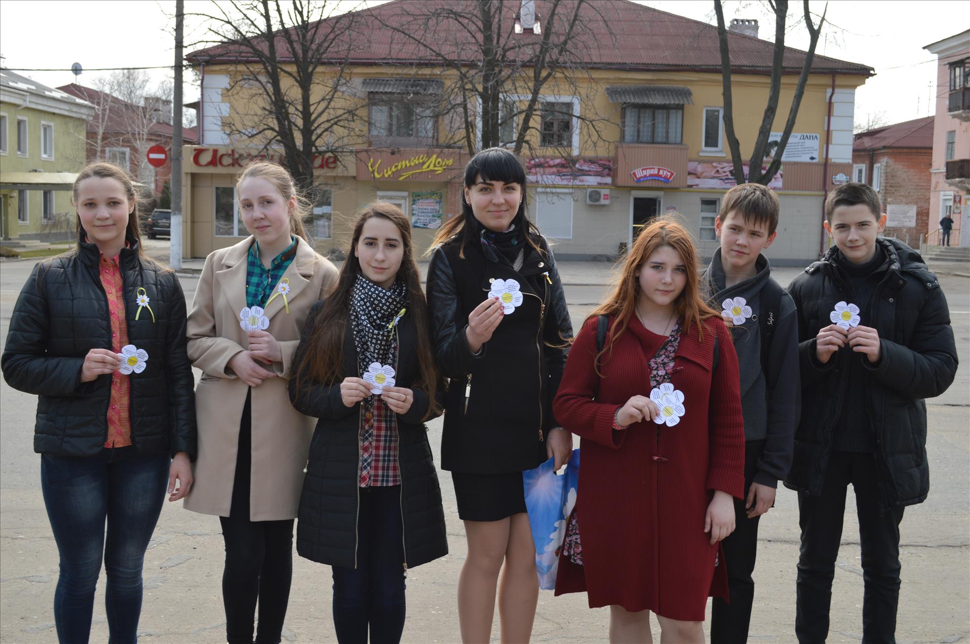 В Харцызске прошла молодежная акция, приуроченная ко Всемирному Дню борьбы с туберкулезом