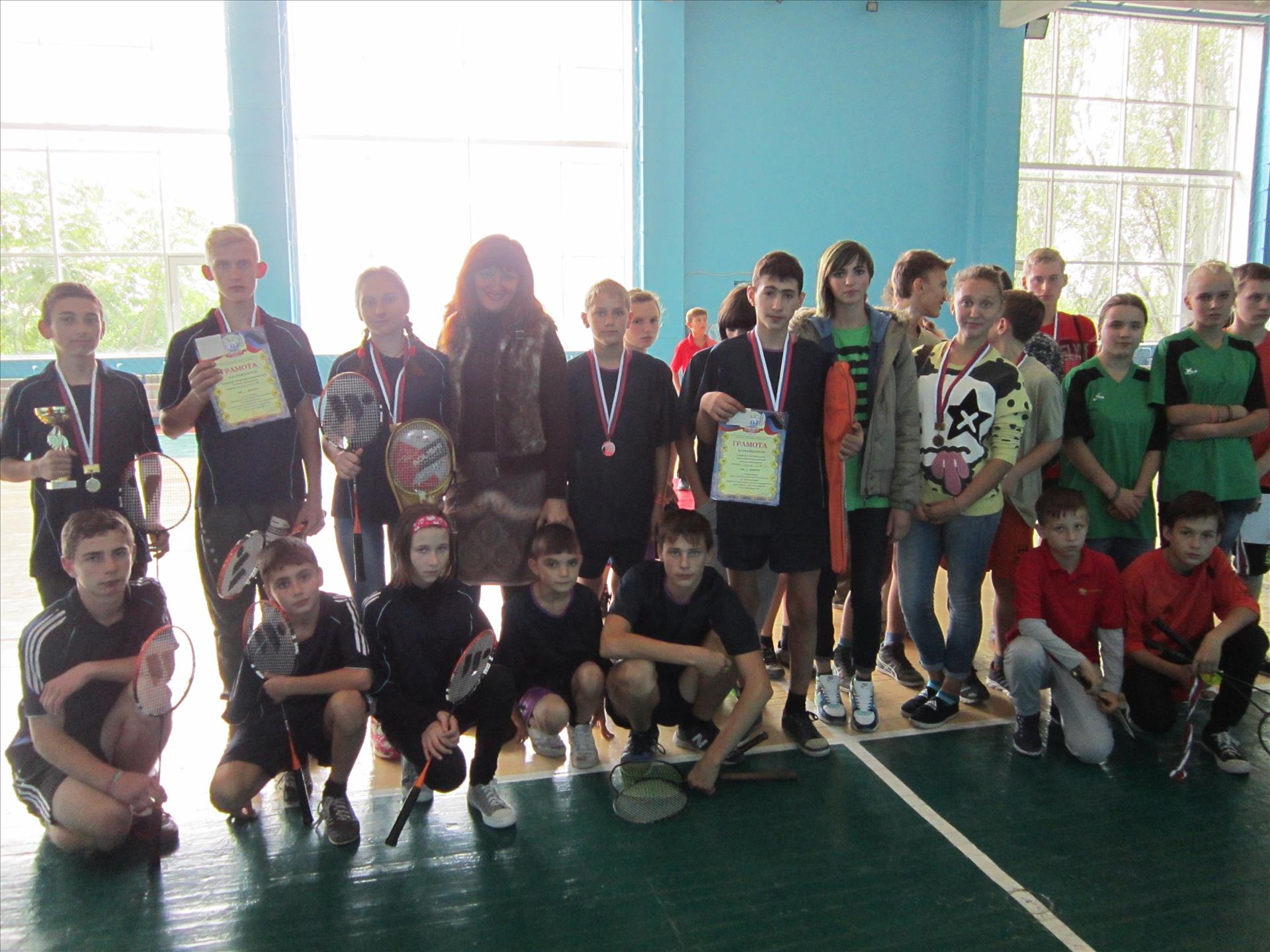 В Донецке прошел Чемпионат по бадминтону среди воспитанников школ-интернатов