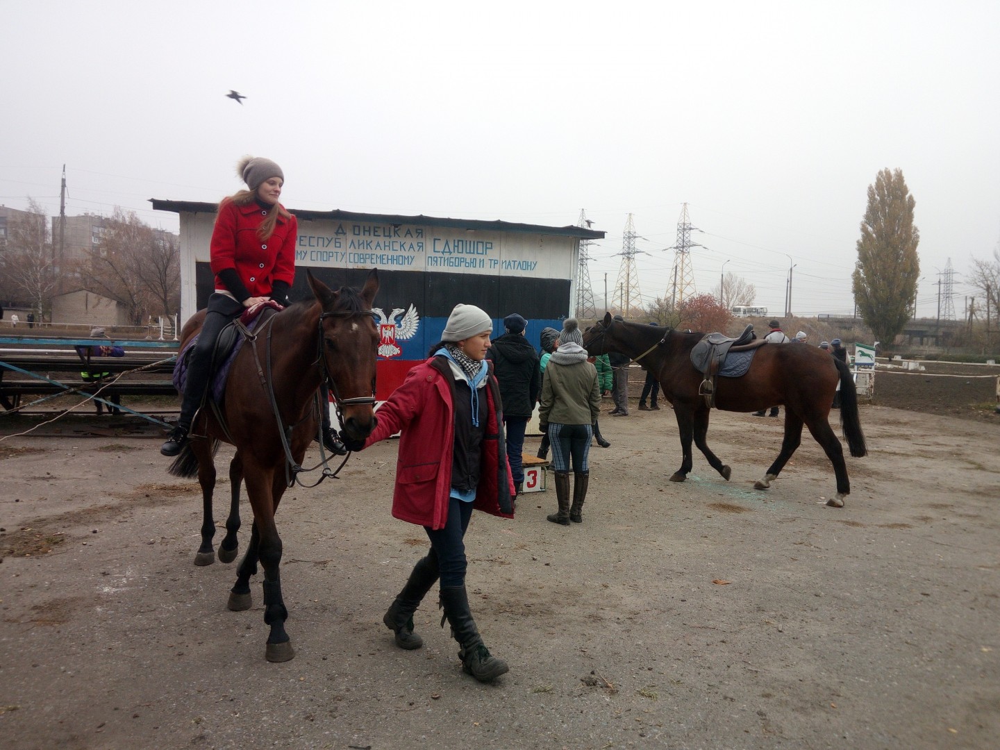 Дети Дебальцево посетили ДР СДЮШОР по конному спорту