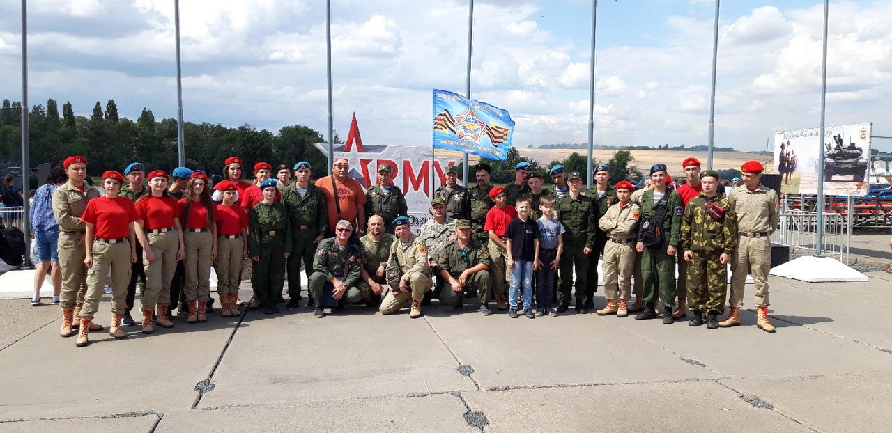 Юнармейцы Республики посетили международный военно-технический форум «Армия – 2019»