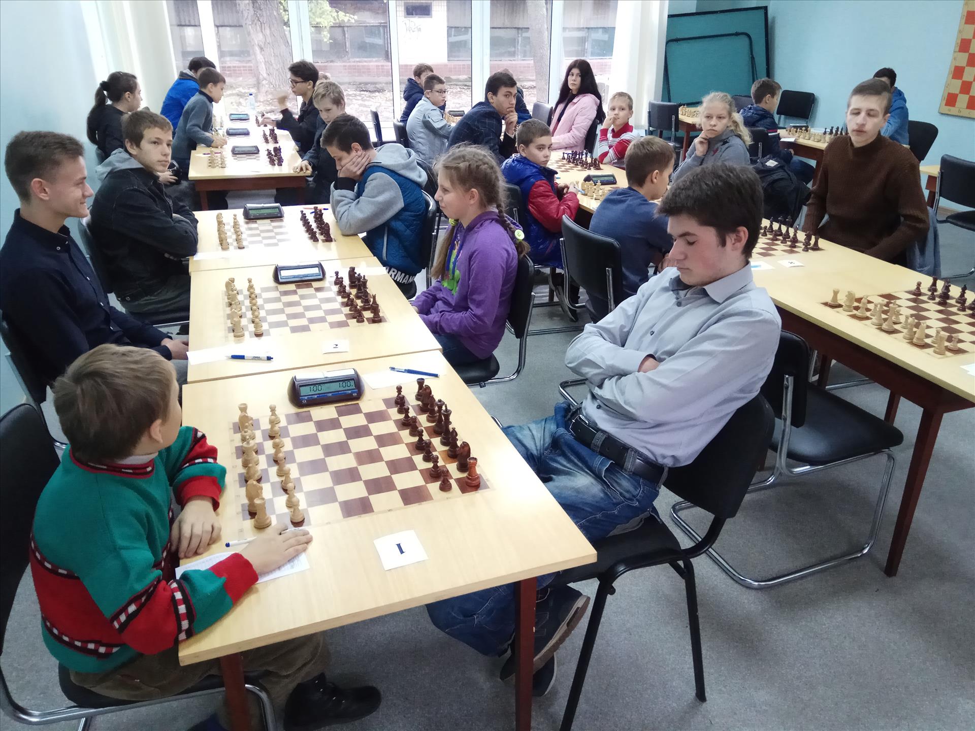 В Донецке проходит Первенство ДНР по шахматам
