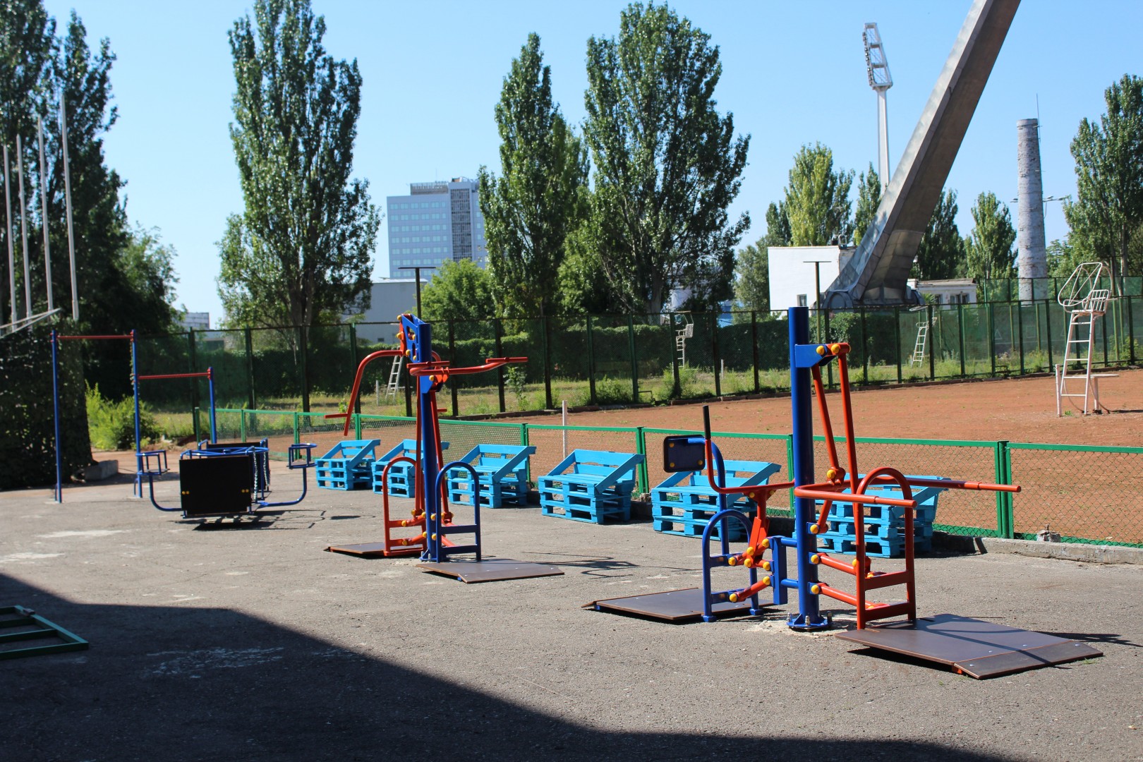 В Донецке открылась спортплощадка для людей с ограниченными возможностями