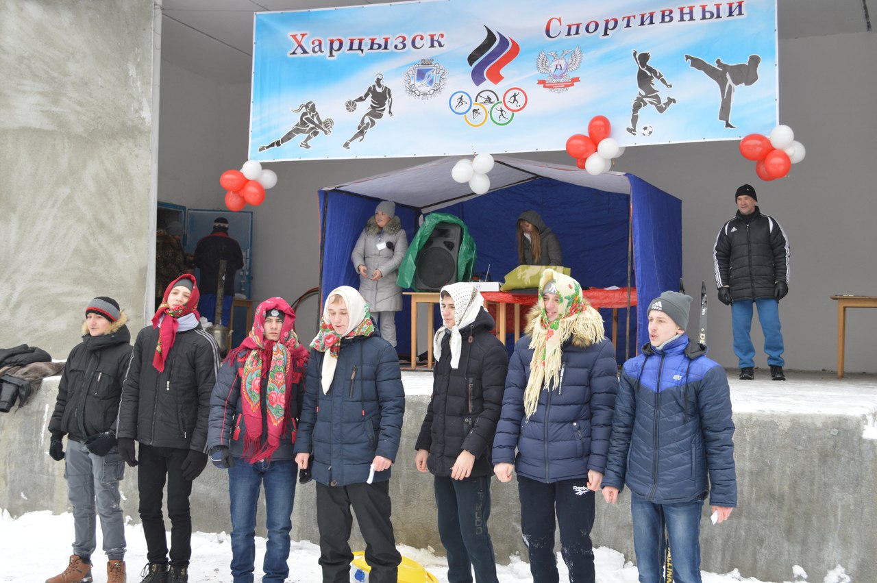 В Харцызске прошел «Зимний марафон»