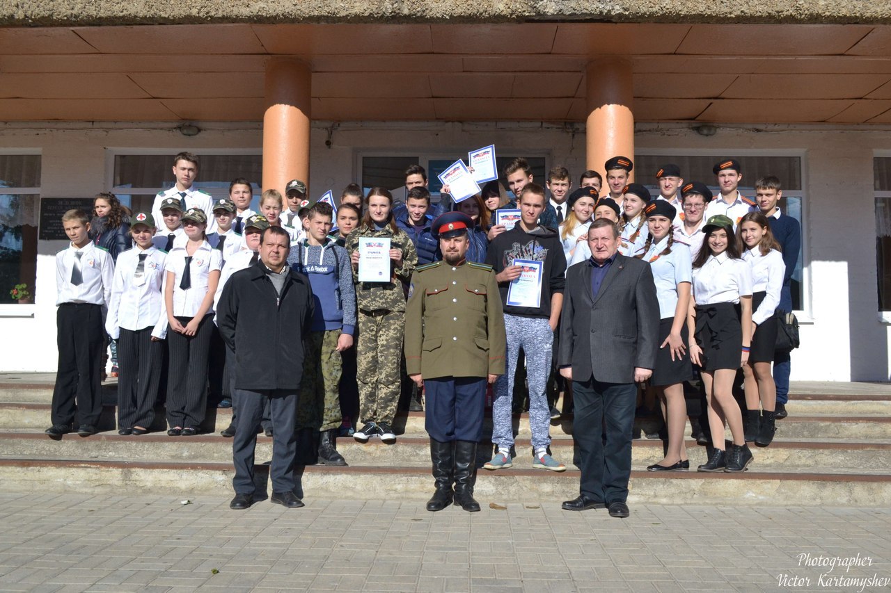 В Тельманово прошла военно-патриотическая игра "Юный патриот Донбасса"