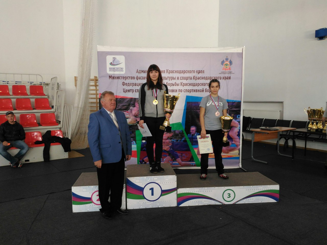 Спортсмены из ДНР приняли участие во Всероссийских соревнованиях по вольной борьбе в Краснодаре