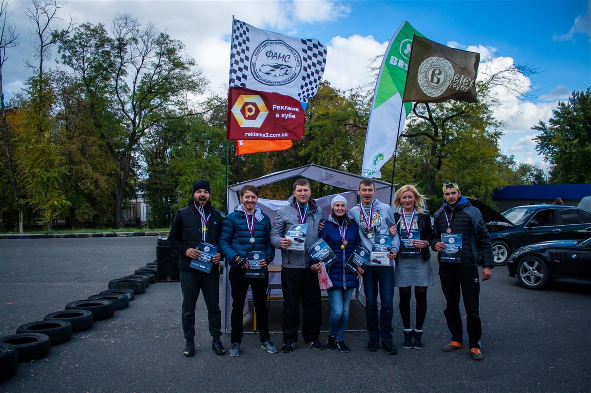 В Донецке прошёл 4 этап чемпионата ДНР по автомногоборью