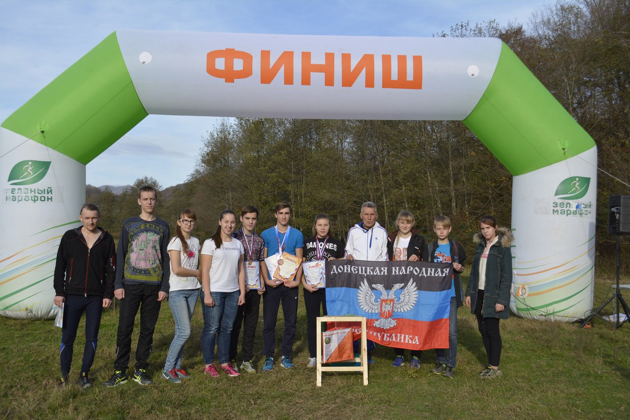 Сборная команда по спортивному ориентированию из ДНР приняла участие в "Сочинском О-Марафоне"