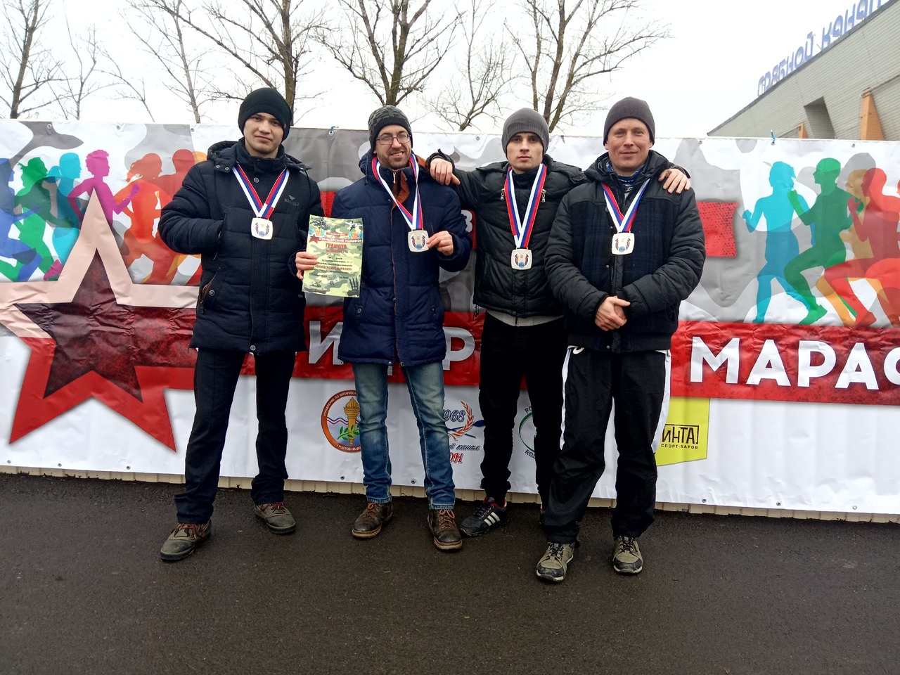 Спортсмены ДНР приняли участие в «Офицерском марафоне» в Ростове-на-Дону