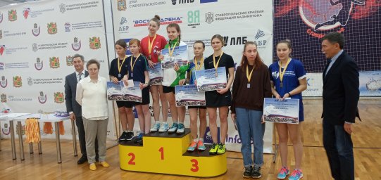 Спортсмены ДНР завоевали 3 медали на соревнованиях по бадминтону «Кубок Кавказа» всероссийской серии Yonex Гран-при.