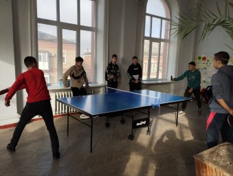 В Амвровсиевке прошли соревнования по настольному теннису