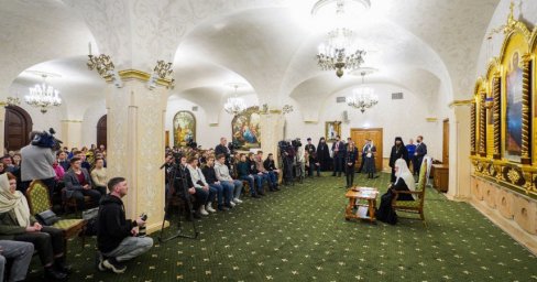 Патриарх Кирилл встретился со спортсменами ДНР