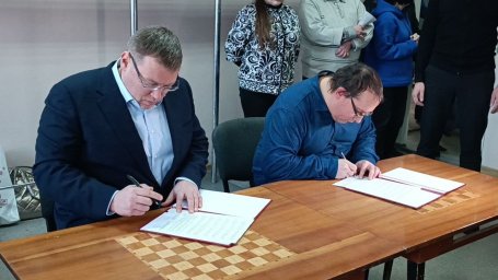 Подписано соглашение о сотрудничестве между Федерацией шашек ДНР и Федерацией шашек России