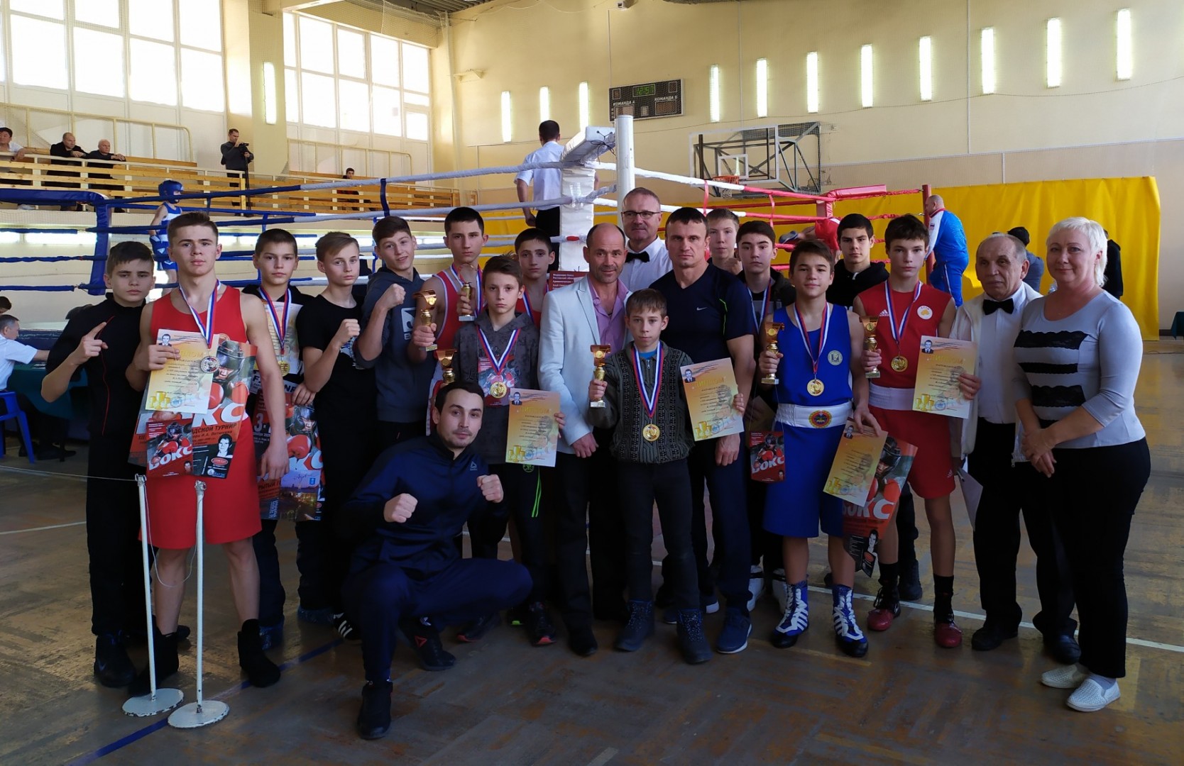 Боксёры России, ДНР и Германии встретились на ринге в Азове